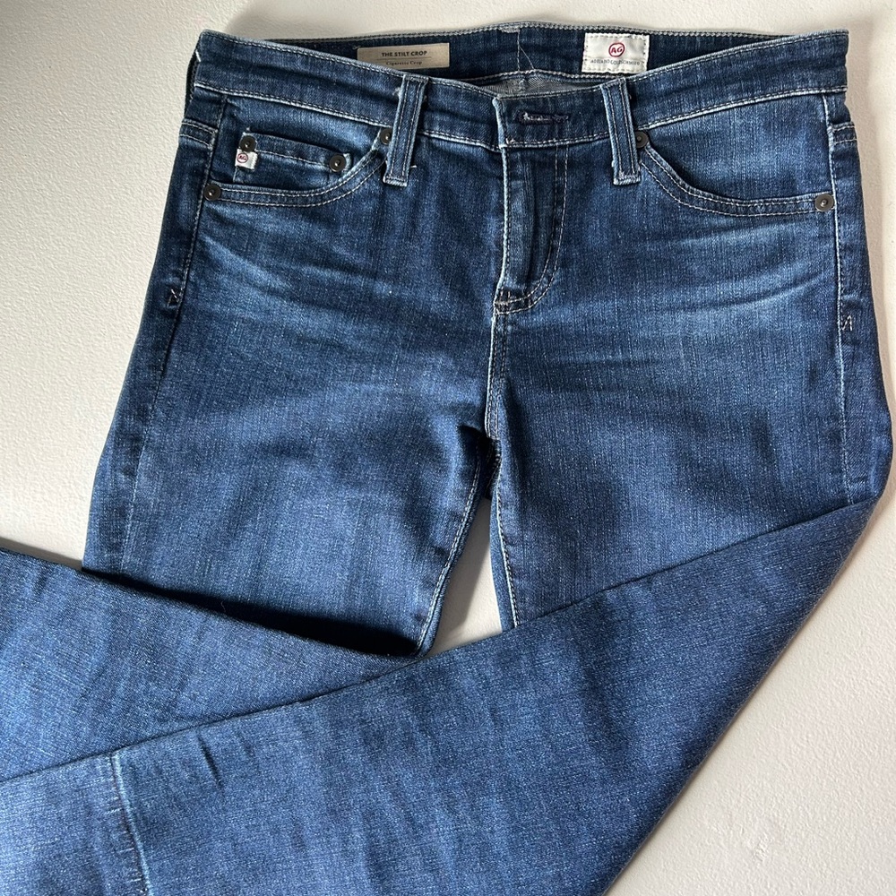 AG Adriano Goldschmied Dark Blue Skinny Jeans